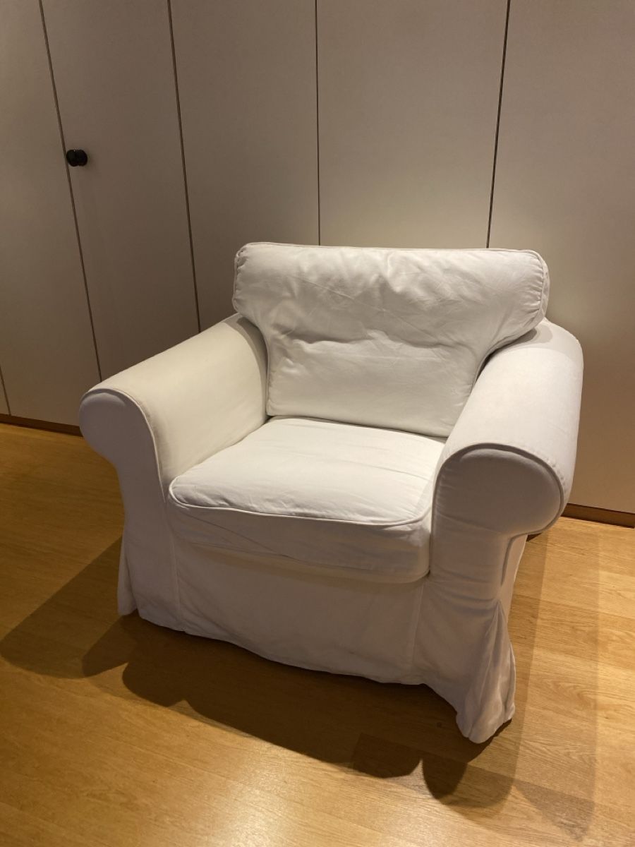 Ikea Poltrone: Ektorp IKEA Stoffsessel – Nuovo (secondo la descrizione) da Rüschlikon venduto da christin500 1