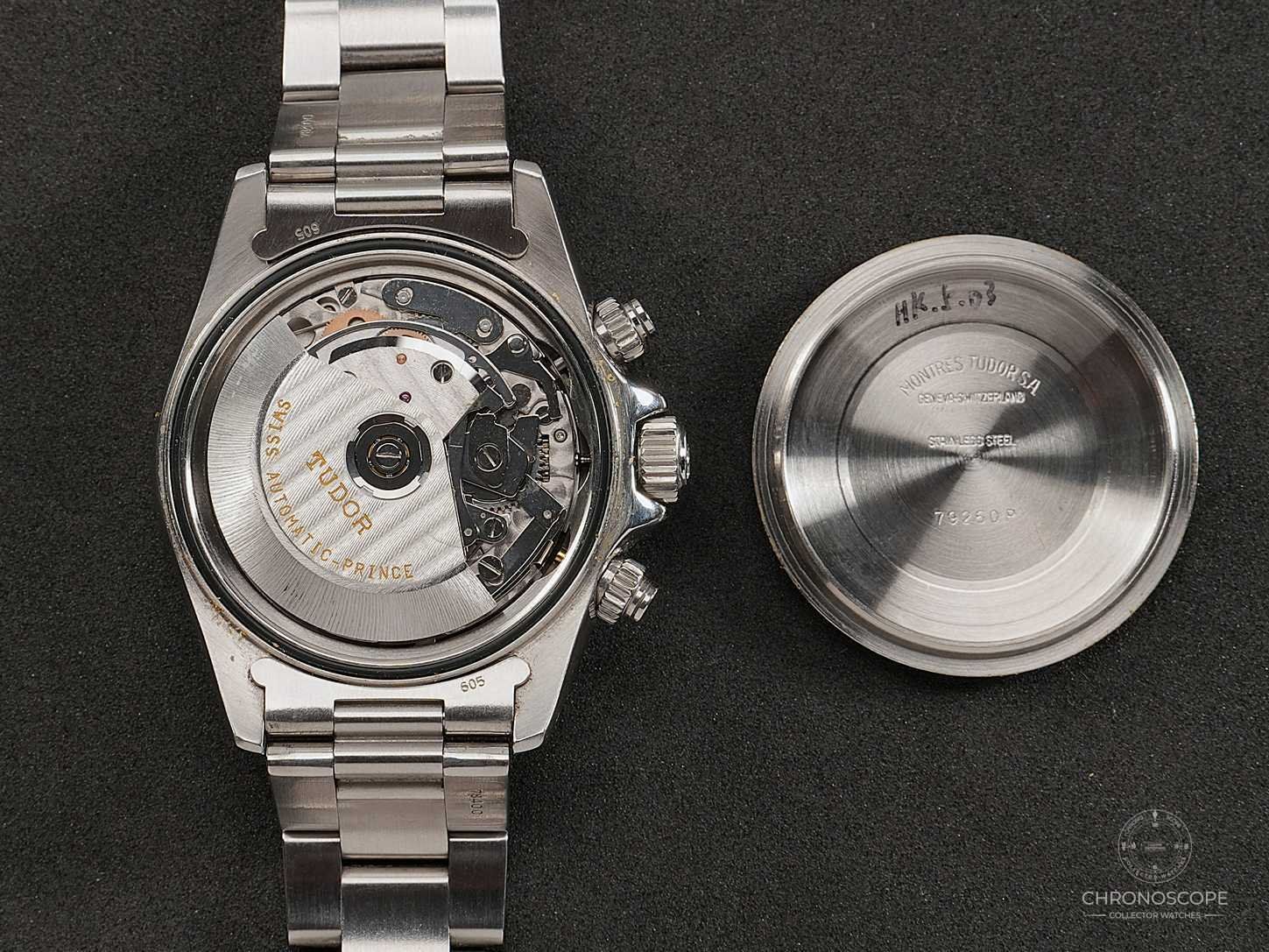 Tudor Orologi: Tudor Prince Date Chronograph with rare red dial, Ref. 79280 – Usato da Luzern venduto da ChronoScope6004 4