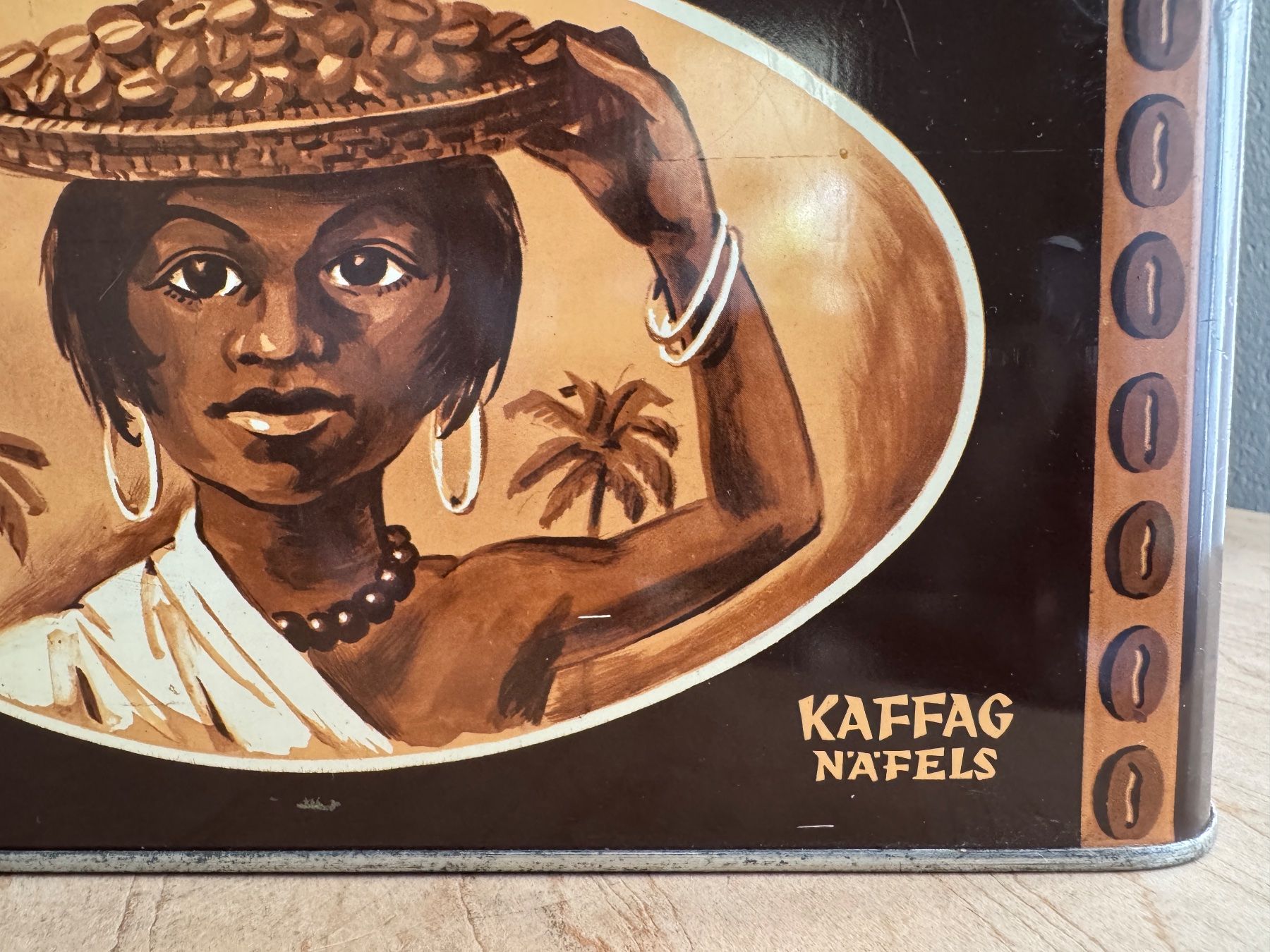 Barattoli: Alte Kaffee Blechdose Dose Kaffag Näfels – Usato da Rothrist venduto da Luckywinner 8