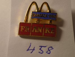 1 Franke MC Donald Bangkok 1990 Pin (458)