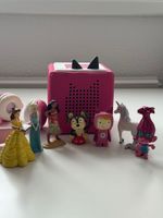 Toniebox Rose avec figurines personnages et animaux
