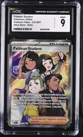 Paldean Holo CGC 9 Student Paldean Fates 231/091