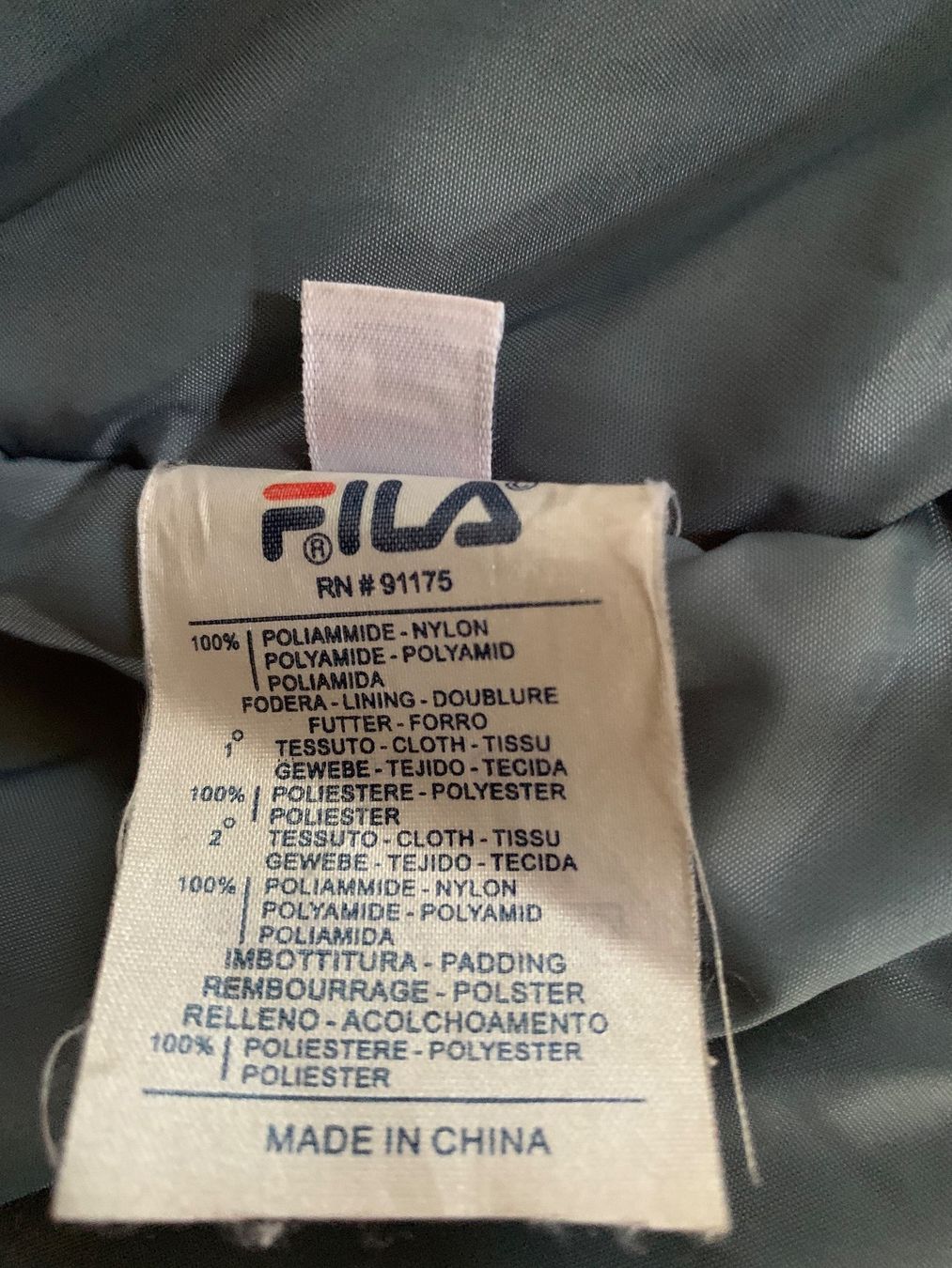Fila Giacche: FILA THERMAL INSULATION Winterjacke Gr M – Usato da Interlaken venduto da Bona55 6