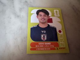 Panini FIFA Fussball WM 2026 Sticker Kaishu Sano JPN 8