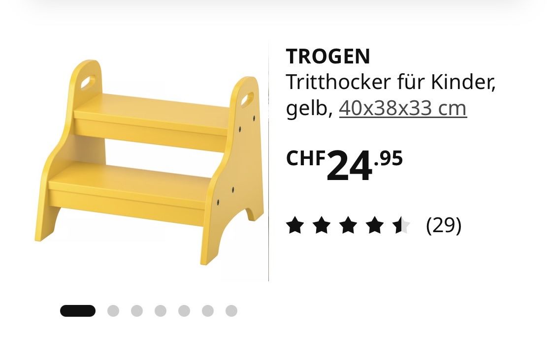 Ikea Tabourets: Tritthocker  – D'occasion à Niederwil AG par Rola77 1