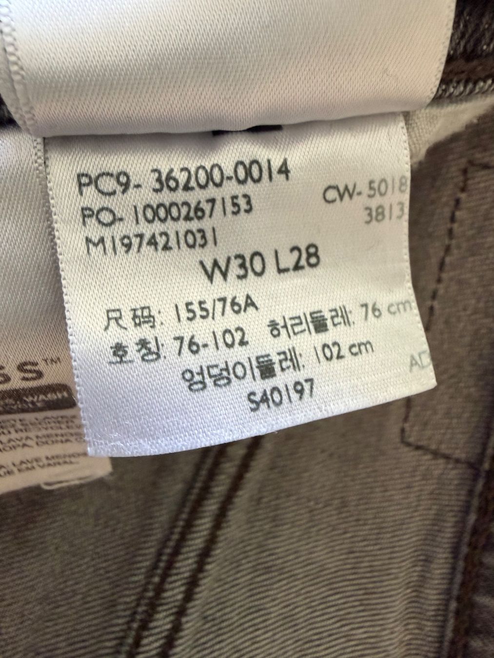 Levi's Jeans: Levi’s 501 Cropped - Grey – Usato da Zürich venduto da DianaPiii 1