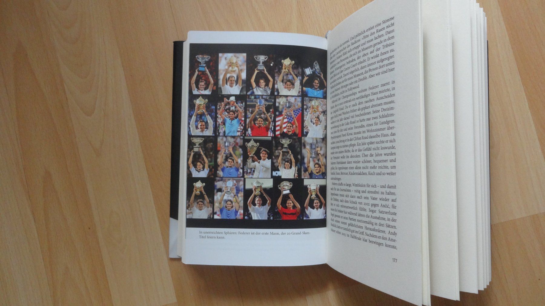 Libri: Roger Federer - Das Biografie - Buch – Usato da Fisibach venduto da goldfasan52 2