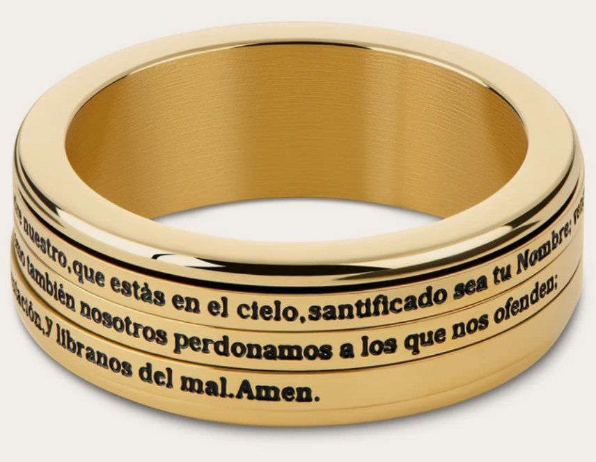 Anelli: Enthumema 8 mm sp.Vaterunser Ring – Nuovo e nell'imballaggio originale da Selkingen venduto da Eishase 1