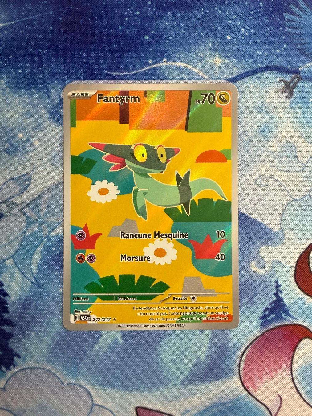 Pokémon Carte collezionabili: Fantyrm AR - ASC 247 FR – Nuovo (secondo la descrizione) da Courgenay venduto da ScamBoxOff