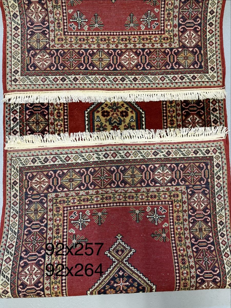Tappeti: Roter Vintage Teppich, 92x257cm – Usato da Büron venduto da Filadefia-888 5