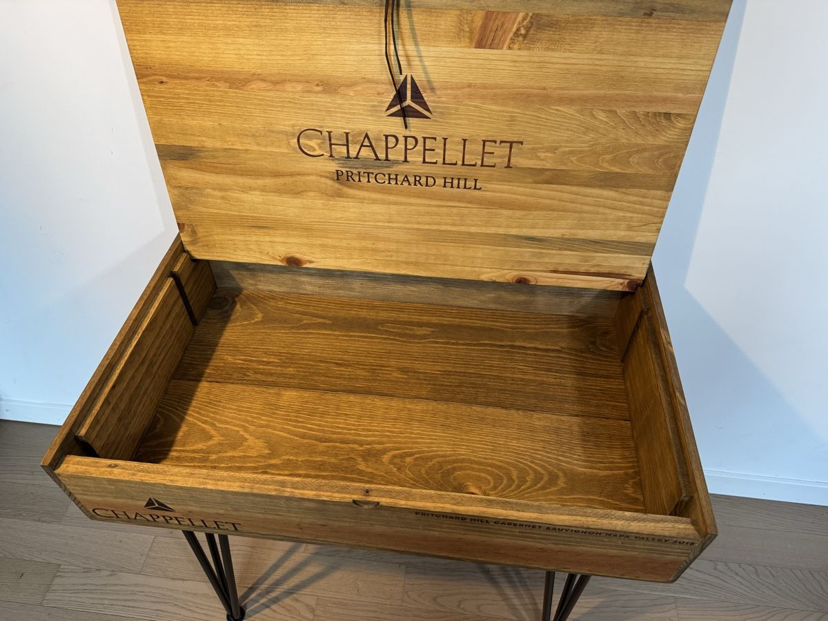 Tavoli: Chappellet Holztruhe/Tisch, Handgefertigt – Usato da Neuenhof venduto da m3nin0 4