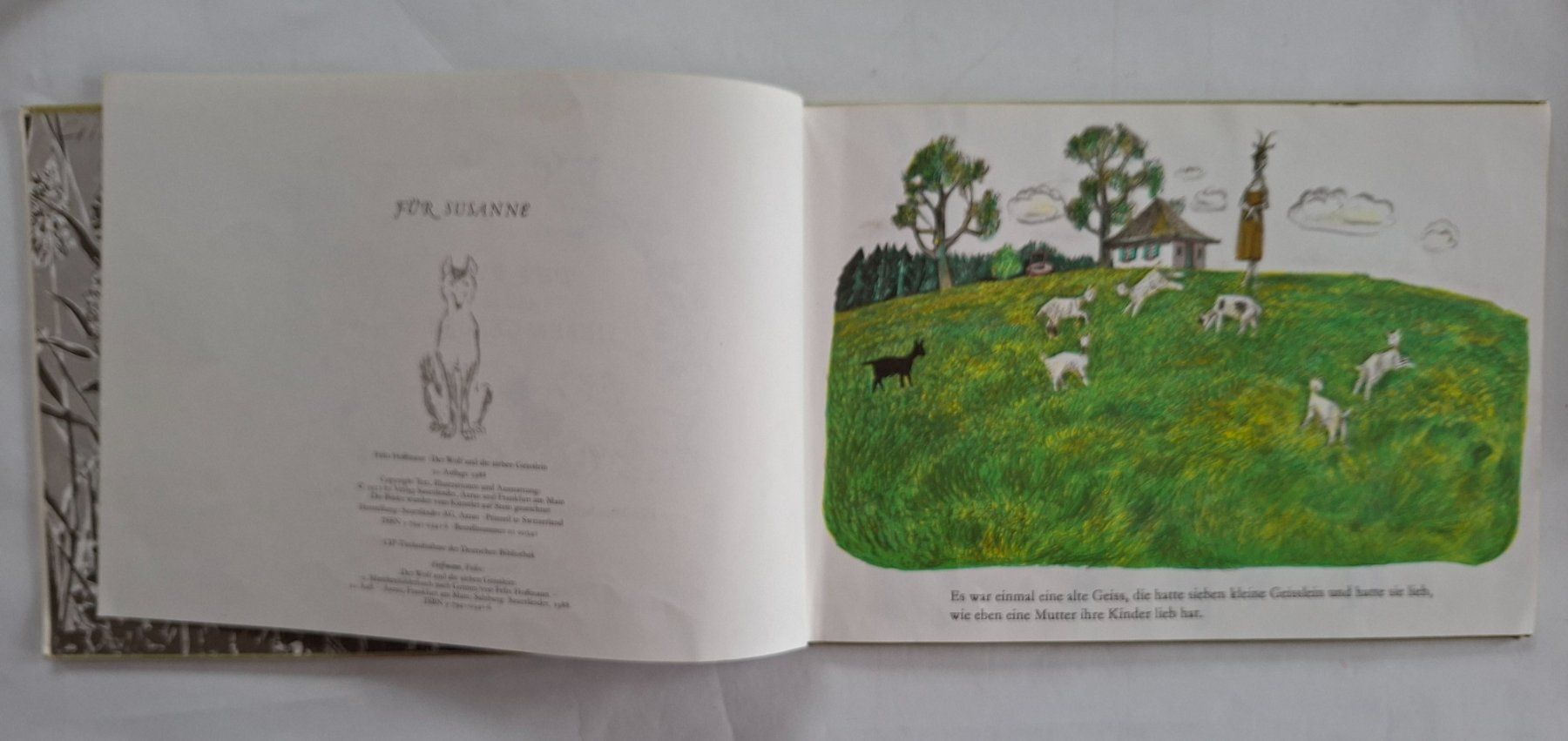 Libri: Märchenbuch: Der Wolf und die sieben Geisslein – Usato da Opfikon venduto da Diversamente 3