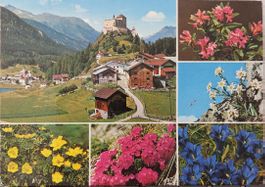 TARASP mit Fontana - Schloss - Unterengadin - 1970