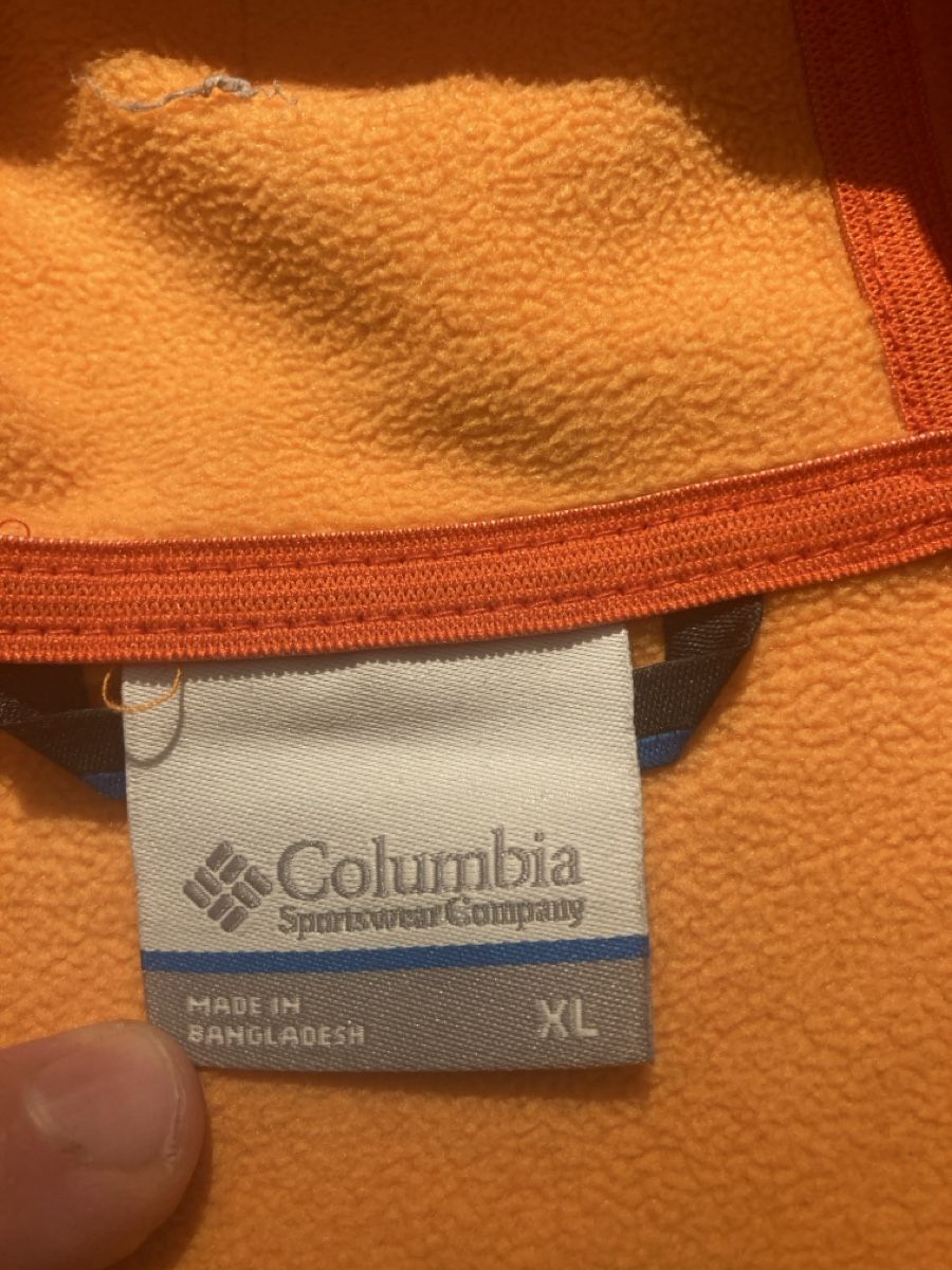 Columbia Giacche: Veste softshell Columbia XL enfant orange – Usato da Gockhausen venduto da fxct 1