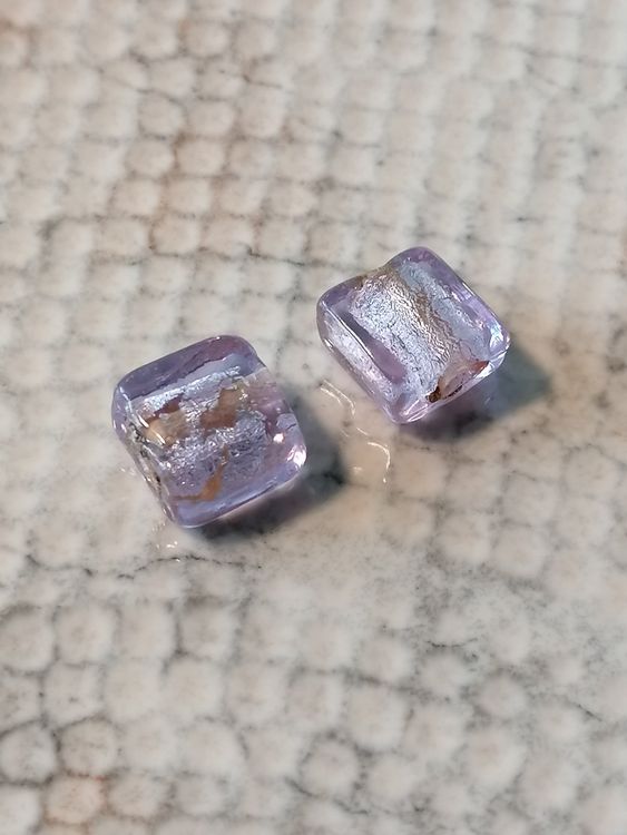 Craftdady Glasperlen Set – 180 Stück, 9 Farben, Quadratisch 6 Mm, Für Schmuck DIY