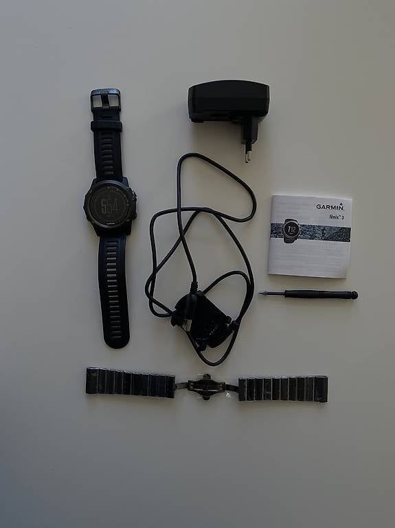 Garmin Smartwatch: Garmin fénix 3 - comme neuve - CHF 130.- – Gebraucht aus Biel/Bienne von Bibsou 3