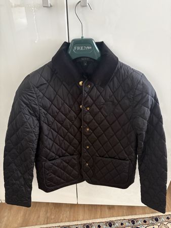 Steppjacke Gucci schwarz gesteppt Grösse S guter Zustand