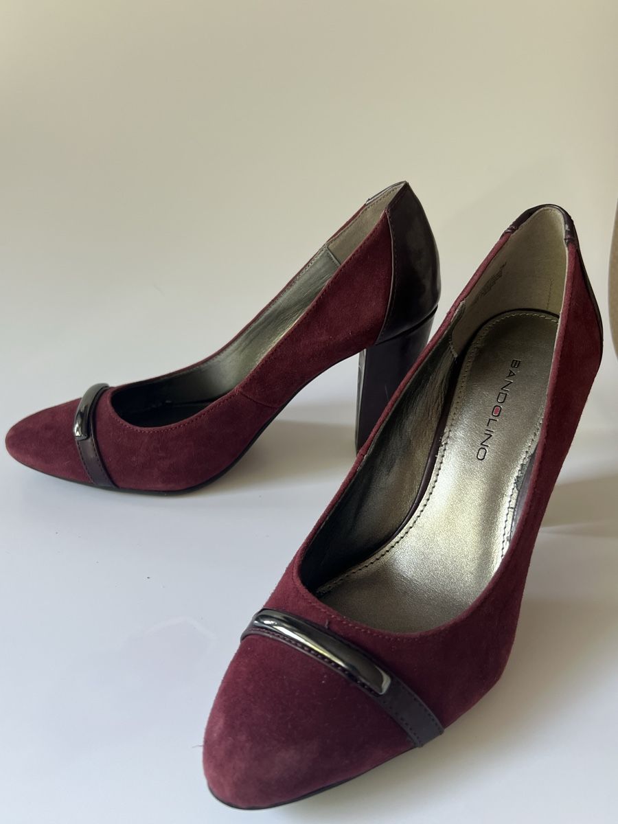 Scarpe da donna: Wine high heels pump Bandolino size 37 – Usato da Chêne-Bougeries venduto da ARosita 2