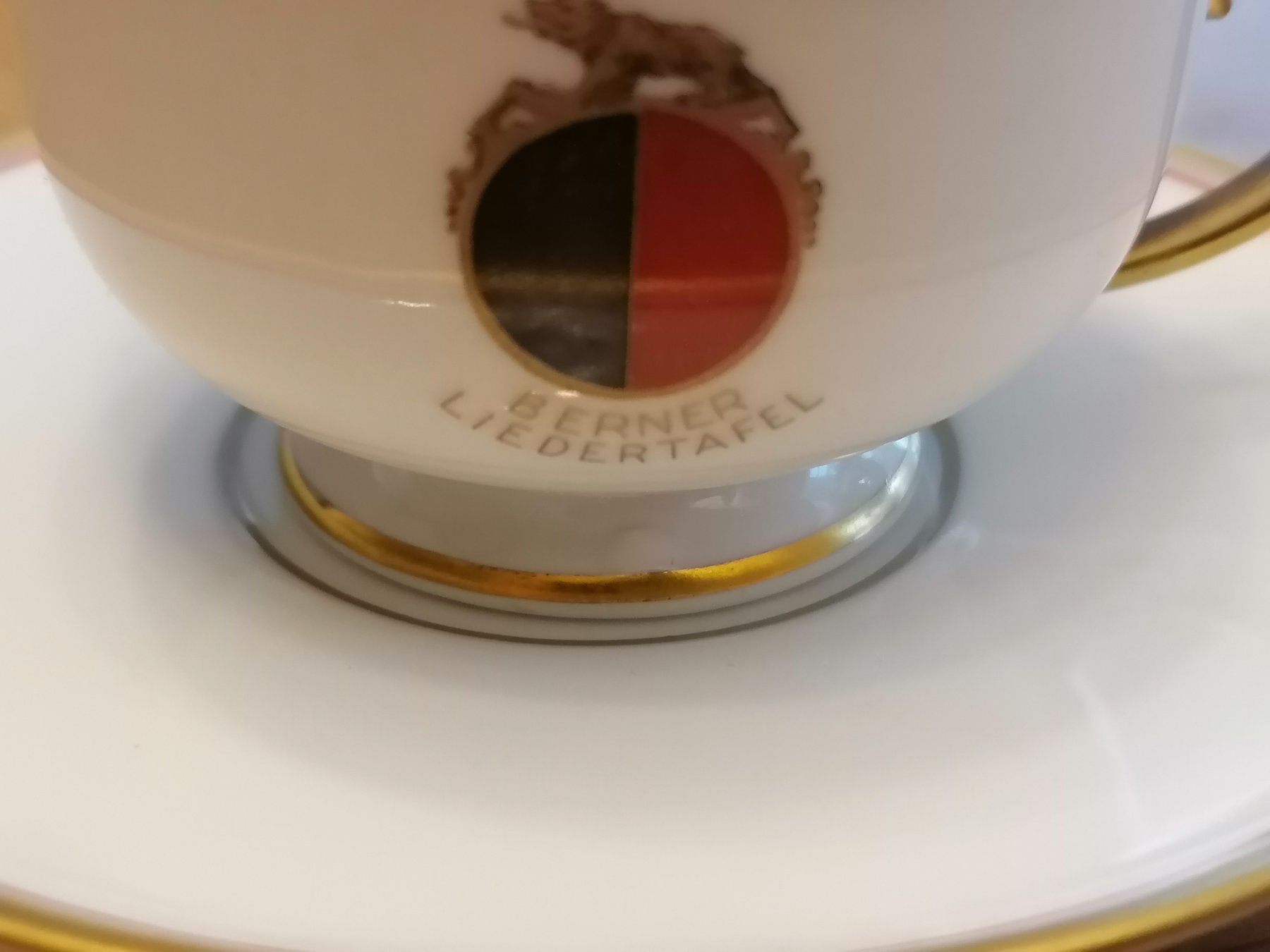 Tassen: Langenthal Moccatasse Berner Liedertafel – Gebraucht aus Basel von vintagecollector 1