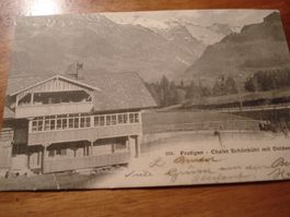 Frutigen, Chalet Schönbühl, 1904, Stab-o Frutigen