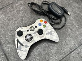 Xbox 360 Wireless Controller Arctic Camouflage inkl. Microso
