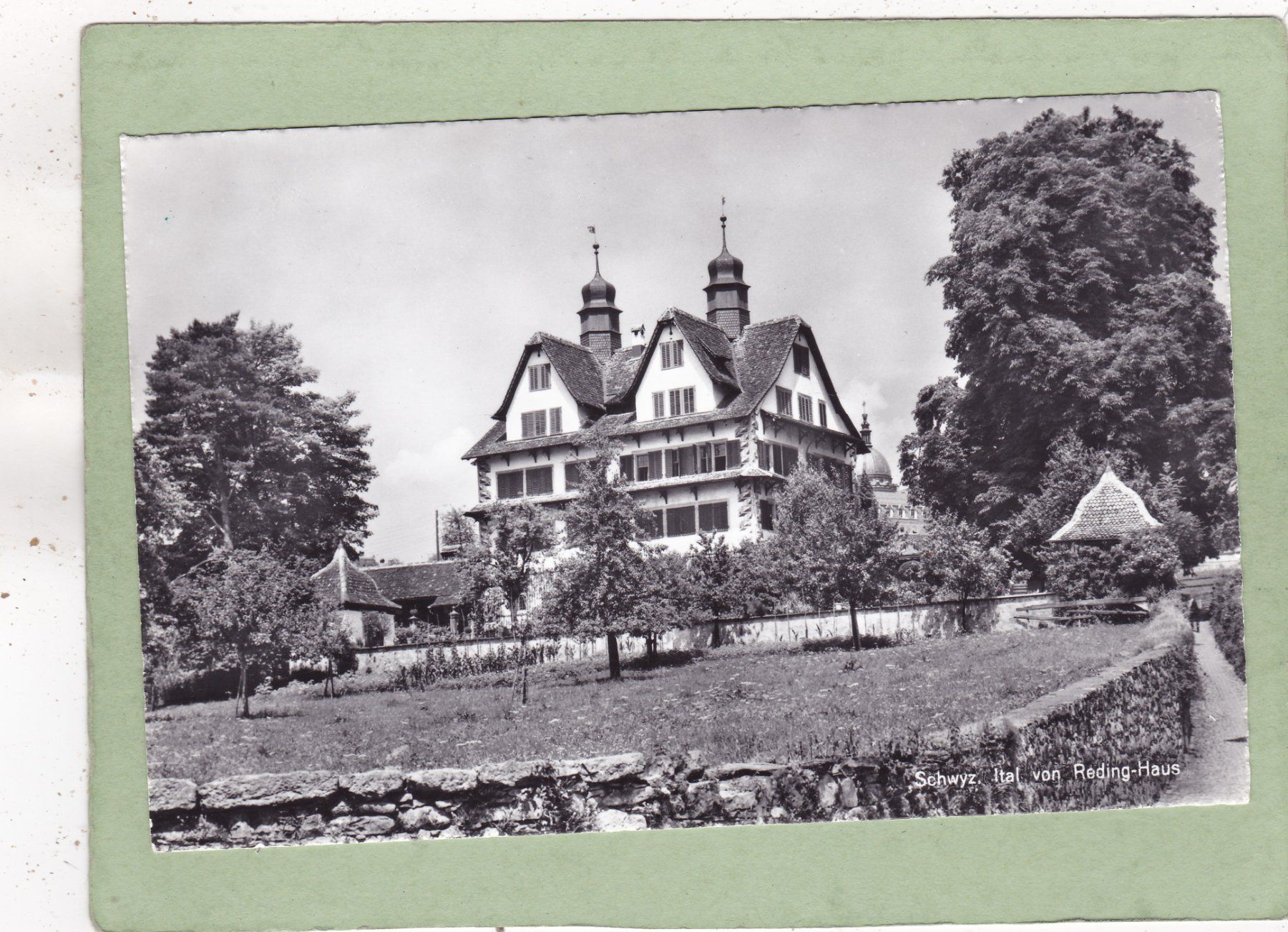 Cartoline postali: Schwyz Ital von Reding Haus – Usato da Herisau venduto da Lisegrat2008