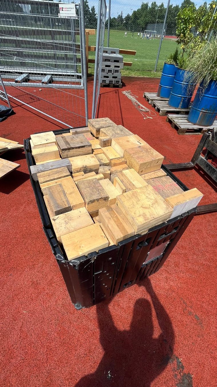 Articoli in legno: Schiftholz Blöcke diverse grössen – Usato da Rüschlikon venduto da CG-Gastro 1