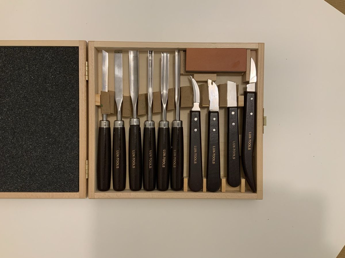 Lux Tous les outils: LUX TOOLS Wood Carving Chisel Set 11 Pcs Wooden Box – D'occasion à Zürich par leonzo 1