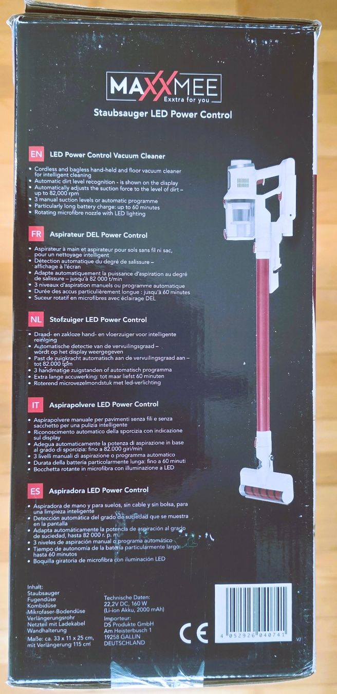Aspirapolveri & Accessori: Staubsauger mit Batterie MAXXMEE 🔥 – Usato da Langnau b. Reiden venduto da asmedis 3