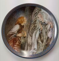 Porzellan Sammelteller "Die Vision" von 1983