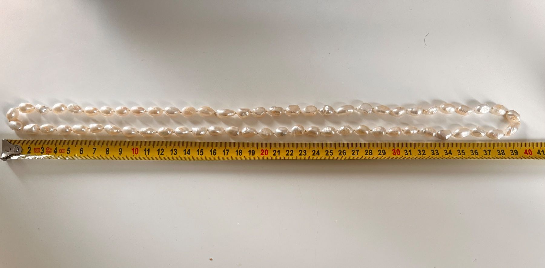 Catenine: Süsswasserperlenkette, handgeknotet – Usato da Bern venduto da ckna3005 3