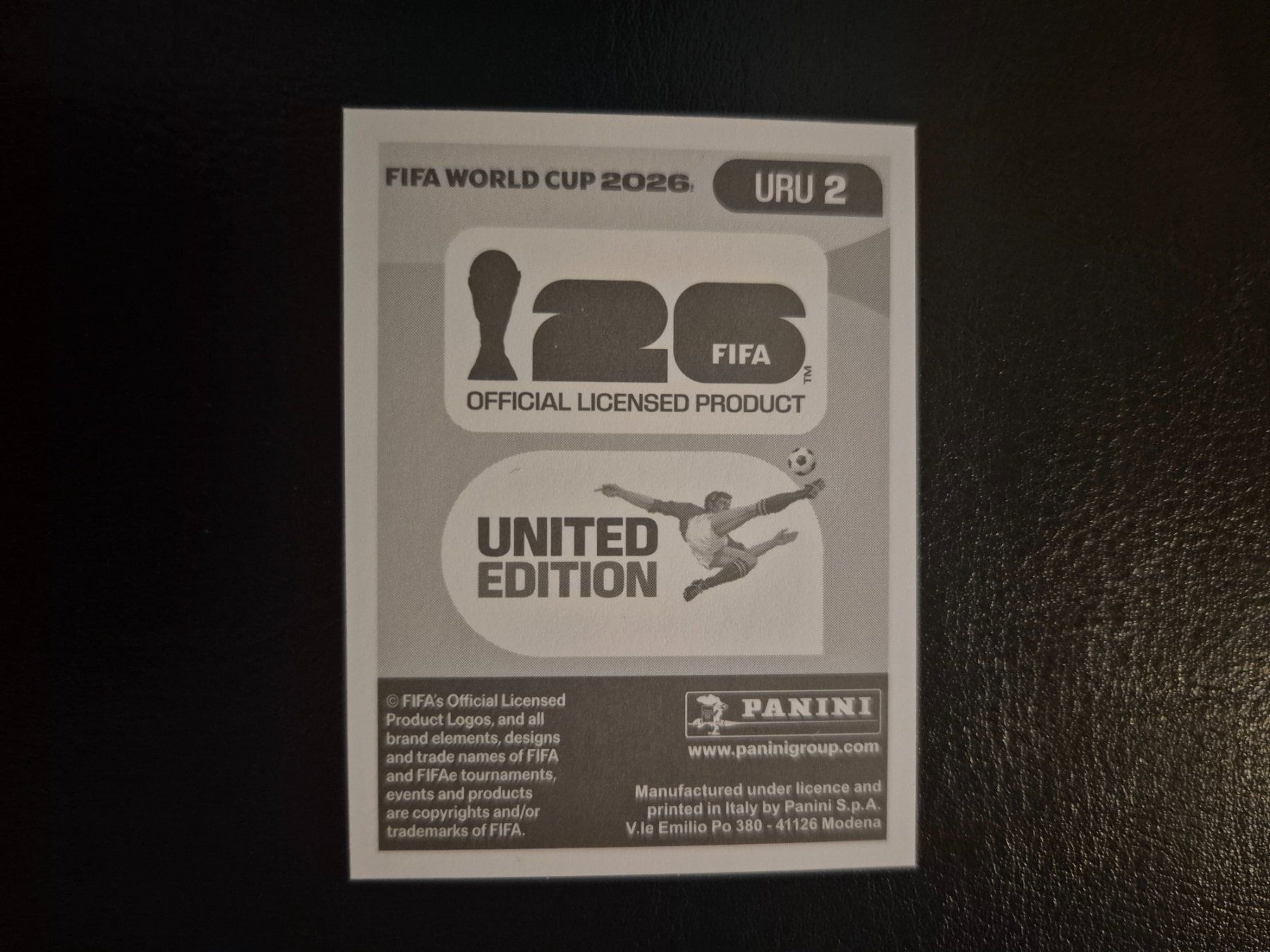 Panini Carte collezionabili: Panini WM 26 URU 2 – Nuovo (secondo la descrizione) da Rorschacherberg venduto da AJ3108 1