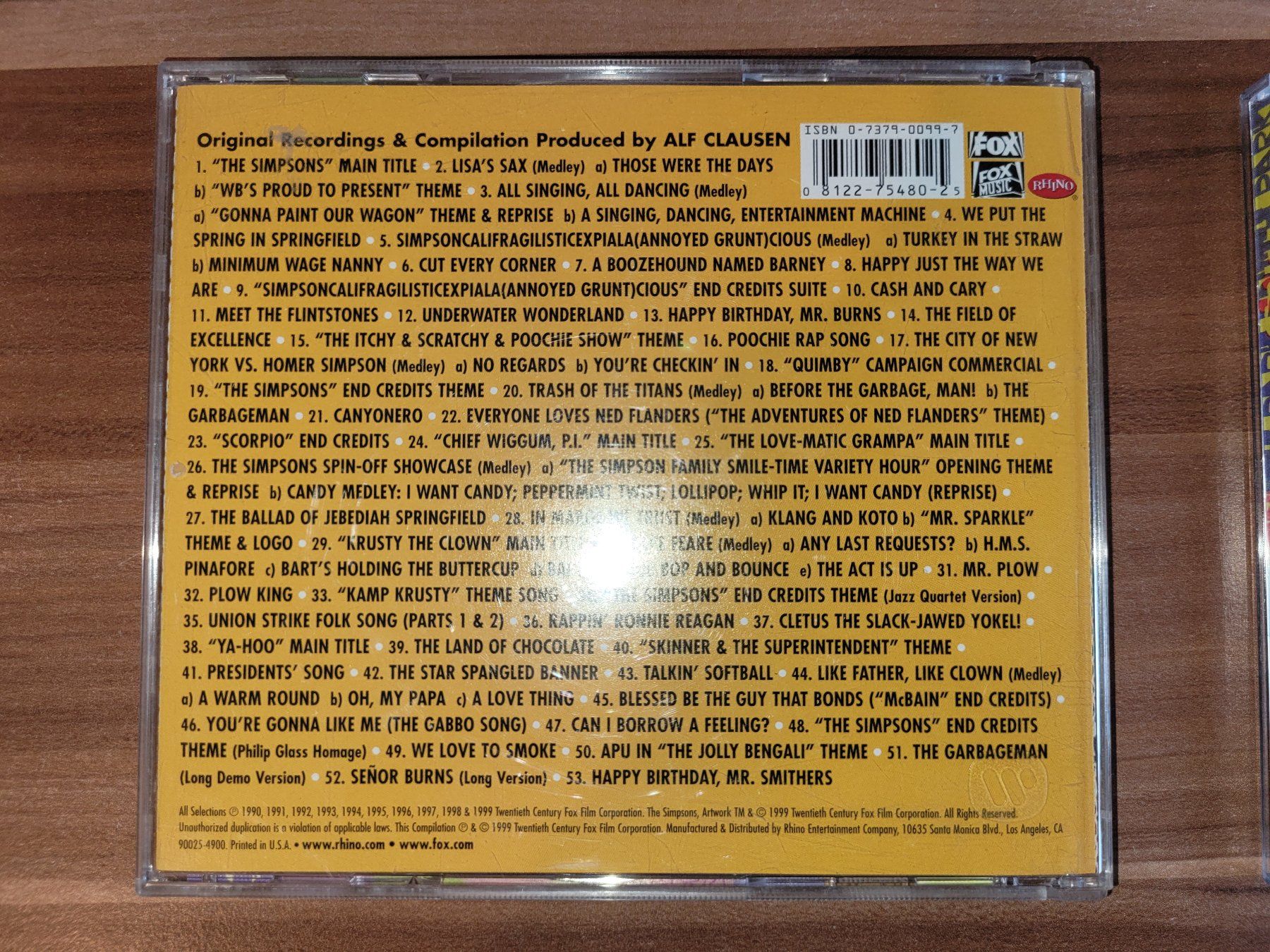 CD: The Simpsons - South Park CD's – Usato da Beinwil (Freiamt) venduto da Tourigny 1