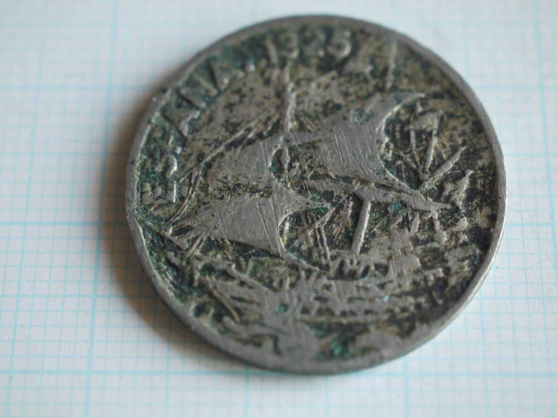 Tutti le monete: Spanian Alfonso XIII 25 CENTIMOS 1925 Gebraucht – Usato da Gross venduto da Retro20