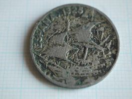 Spanian Alfonso XIII 25 CENTIMOS 1925 Gebraucht