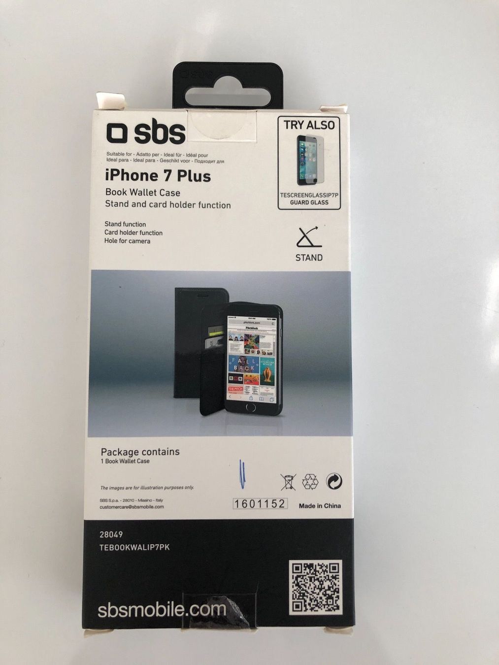 Cover & Protezioni schermo: Book Wallet Case Haendy Etui Iphone 7 Plus +8Plus – Nuovo e nell'imballaggio originale da Winterthur venduto da Alp9