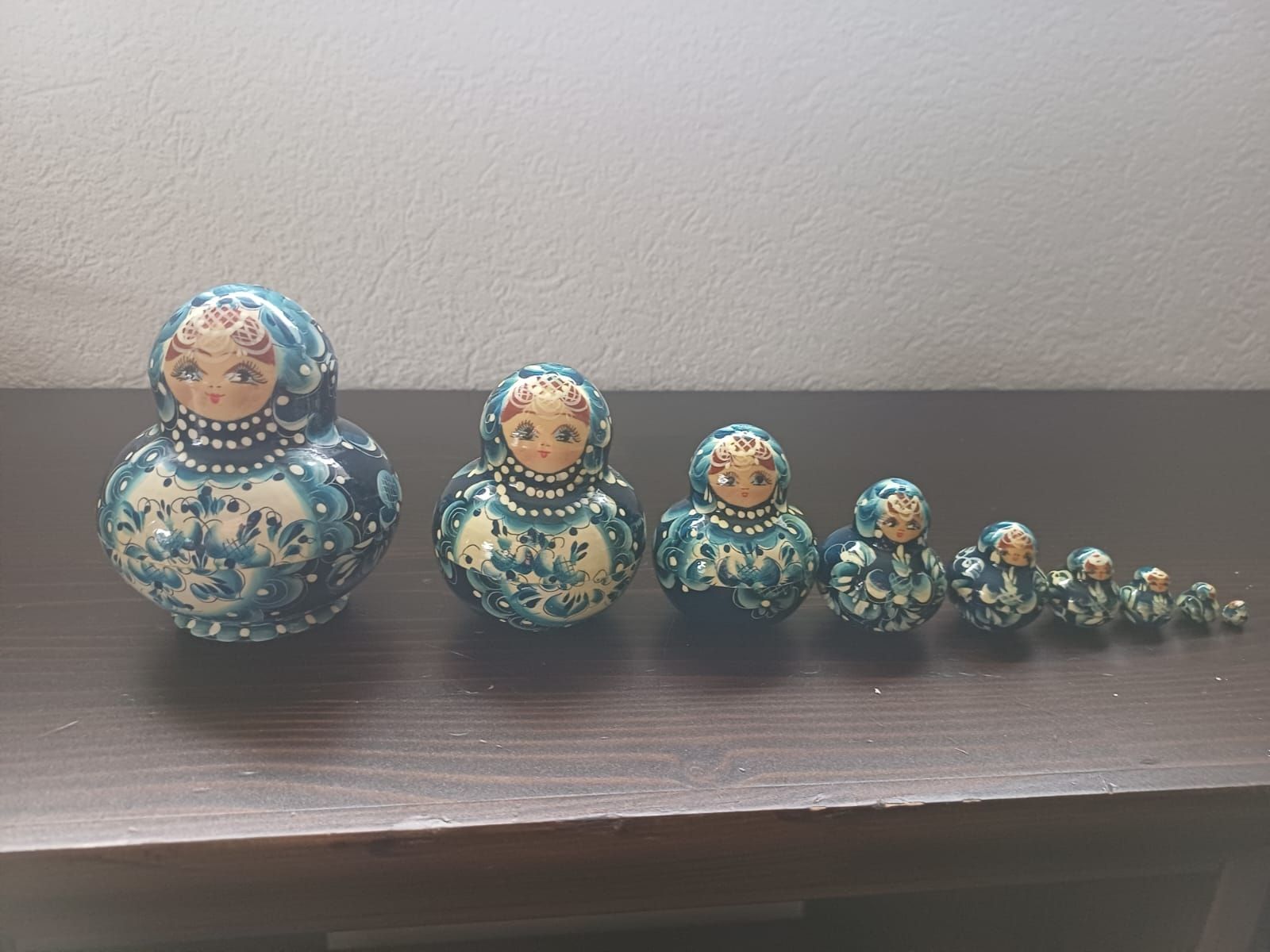 Bambole: Poupée Matriochka bleue – Usato da Collonges venduto da cam_72xf 2