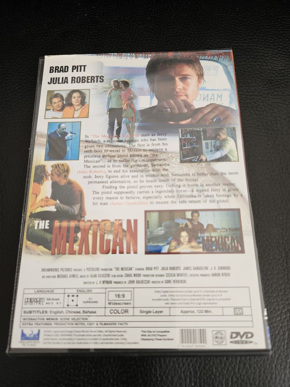 Tutti i DVDs: DVD The Mexican - Brad Pitt, Julia Roberts – Usato da Oberdorf BL venduto da BaldenEagle 3