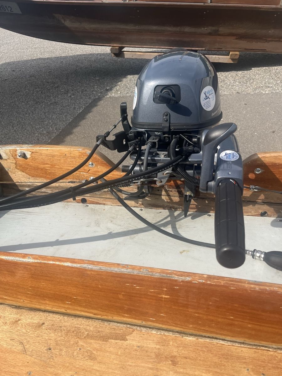 Mändli Boote: Mändli Fischerboot mit 6 Ps Aussenborder – Gebraucht aus Neuhausen von Buda8 2