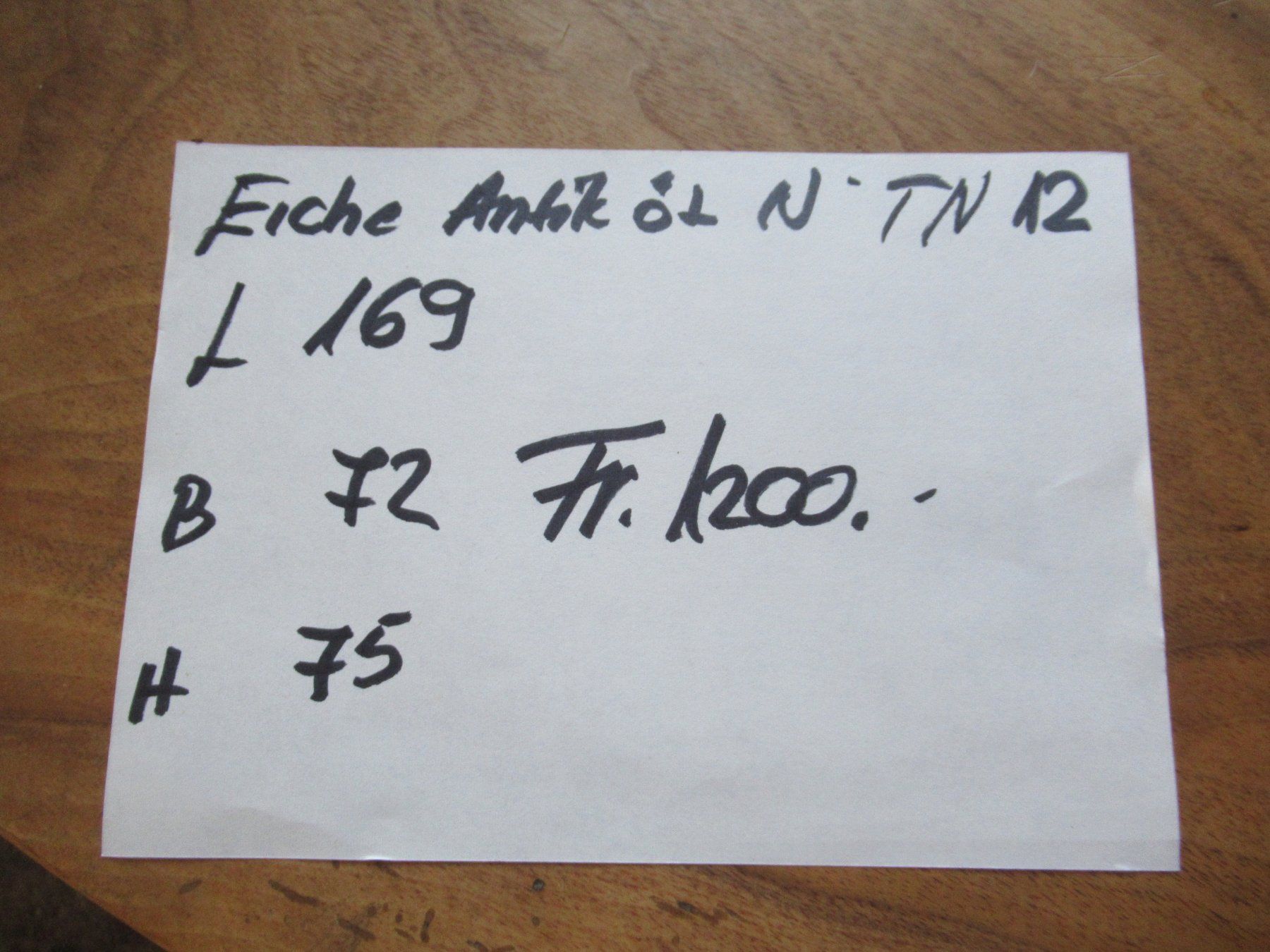 Tische: Beizentisch (Eiche/169) – Gebraucht aus Berg SG von Pizza58 7