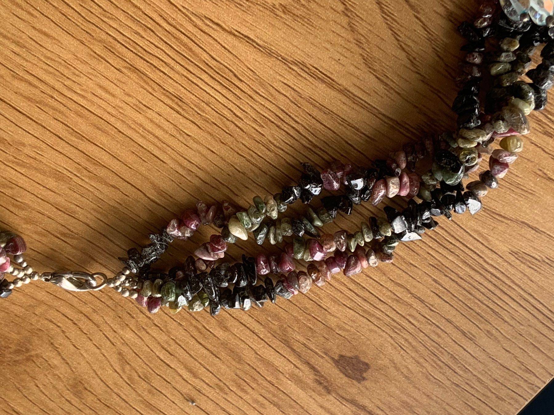 Catenine: Spektakulär auffällige Steinkette!! (63 cm) – Usato da Laufen venduto da Bellebellezza 8