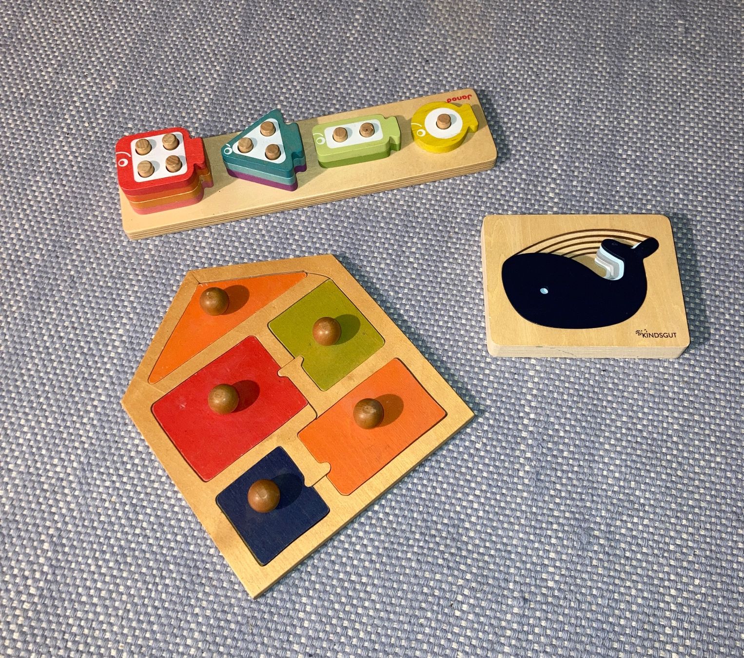 Puzzle: 3 verschiedene Holzpuzzles – Usato da Münchenstein venduto da nuk2018