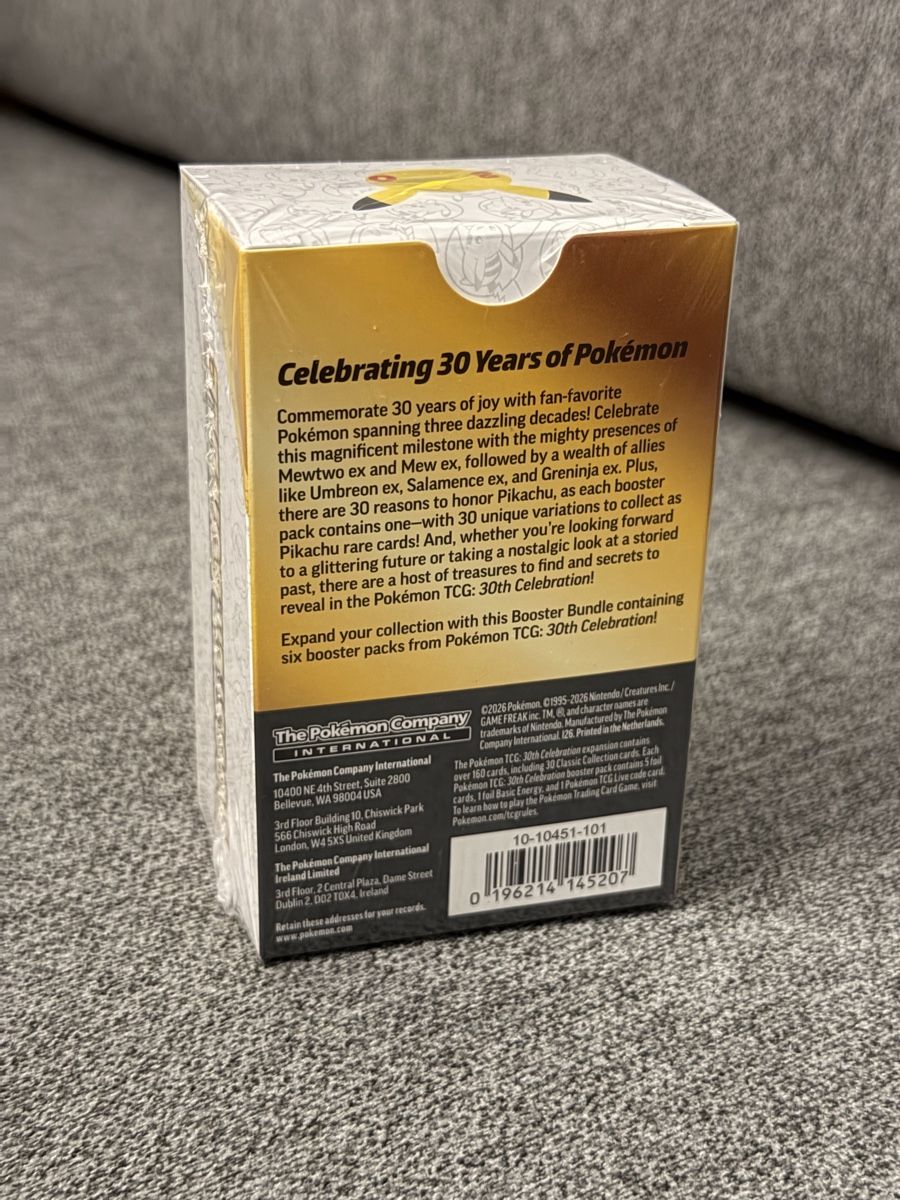 Pokémon Sammelbilder & Trading cards: Pokemon Booster Bundle 30th Celebration EN  – Neu und originalverpackt aus Bern von Zark220 1