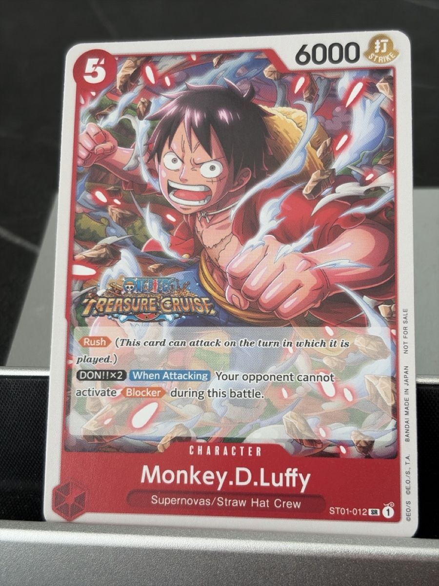 Bandai Carte collezionabili: One Piece ST01-012 Monkey. D. Luffy, Englisch – Nuovo (secondo la descrizione) da St. Gallen venduto da cambitcg