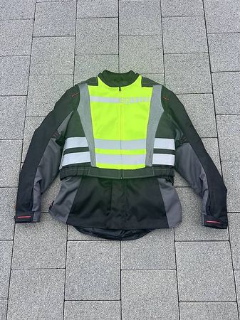Motorradjacke inkl. Leucht-Veste