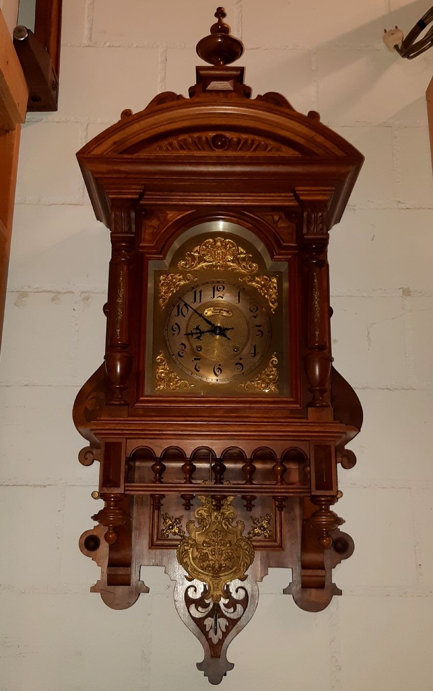 Orologi da terra & Orologi da parete: Wandregulator L.F.S Viertelstünder "Top" – Usato da Neuenkirch venduto da STMK21