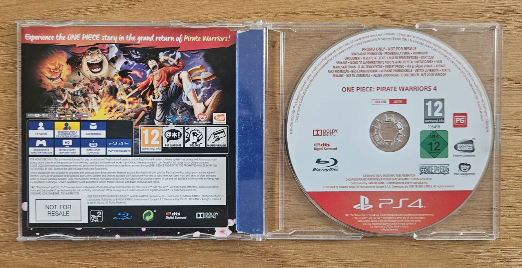 Giochi: One piece Pirate Warrior 4 - PS4 - Version PROMO – Usato da Delémont venduto da Max-VideoGames 1