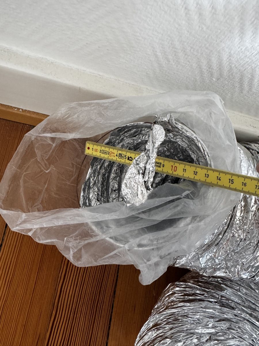 Ventilazione: Flexschlauch Aluminium 6M  – Usato da Zürich venduto da Leined 2
