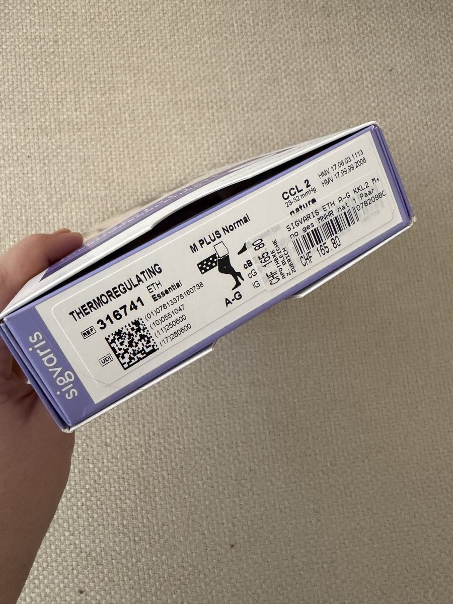Sigvaris Strümpfe & Strumpfhosen: Sigvaris Essential Kompressionsstrümpfe Grösse M Plus – Gebraucht aus Zürich von tscharrlii 2