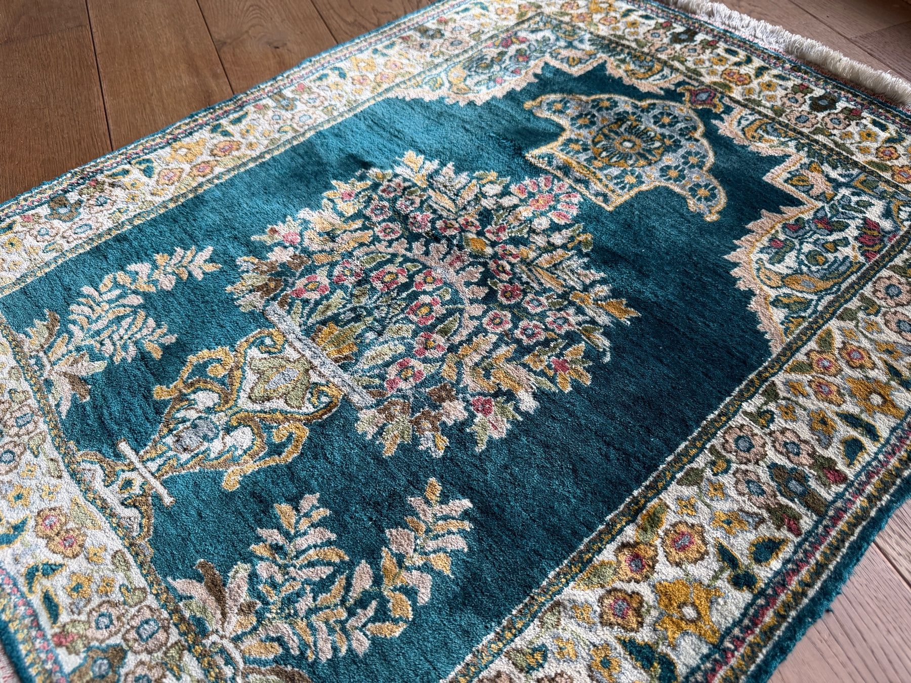 Tappeti: Kashmir Seidenteppich - 100% handgeknüpft – Usato da Bennau venduto da Mayer_Carpets 5
